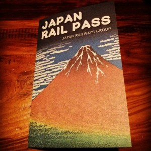 Le précieux JR Pass. Au Japon, tout est toujours joli.