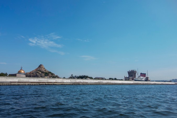 Disney Sea vu de la sea.