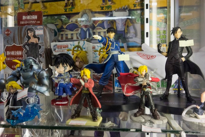 Quelques figurines. Le paradis du fan.